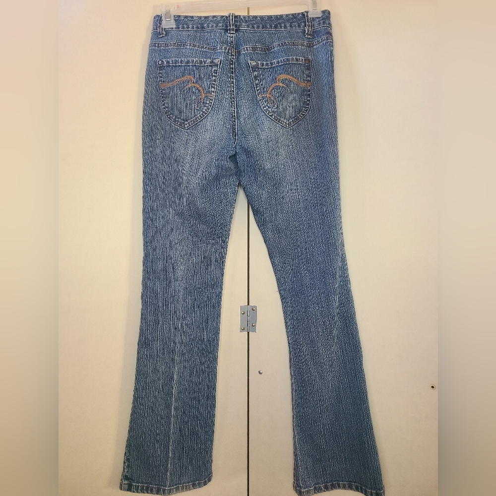 Nine West Blue Straight Leg Jeans - Picture 3 of 3